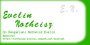 evelin notheisz business card